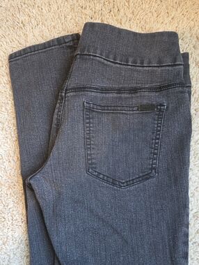 Chico's Dark Gray Stretch Jeggings Size 00